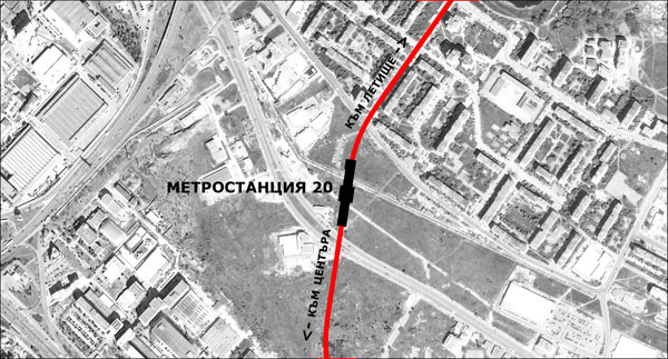 Стартира конкурсът за Метростанция 20 в София