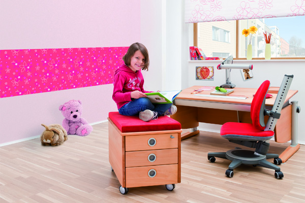 Мебели за деца растат заедно с тях