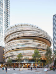 The Exchange, проект на Кенго Кума за мултифункционална сграда в Сидни